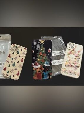 Dachshund iPhone 13 Case 2- Christmas & 1- Easter Phone Case 🌿🆕🌿